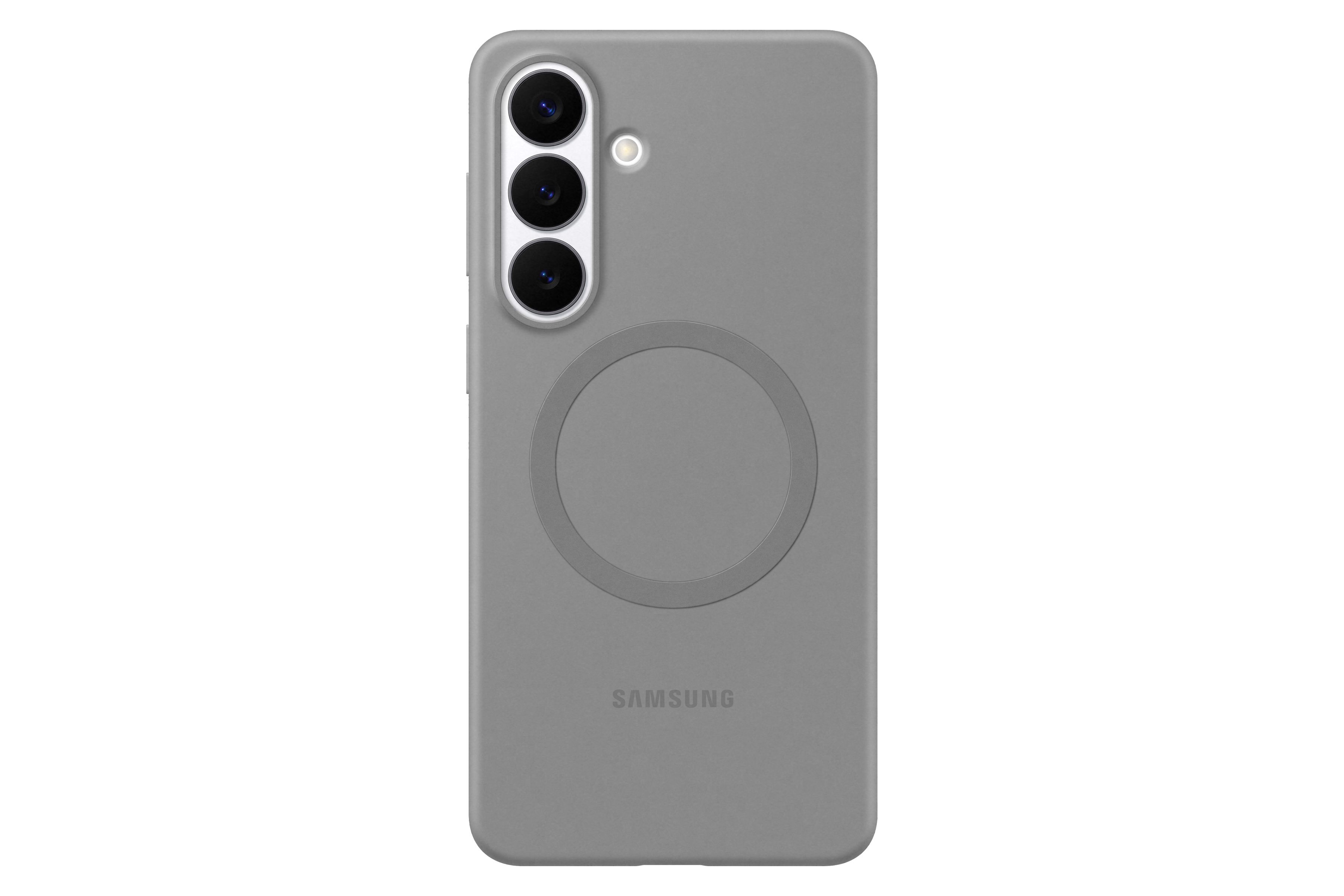 Samsung S26+ Silicone Magnet Case Gray