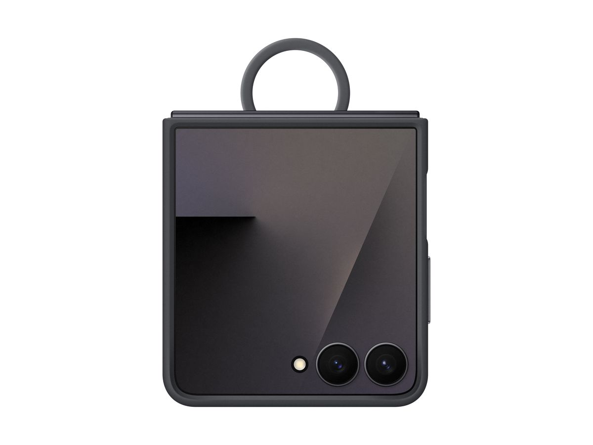 Samsung Flip 7 Ring Case Black