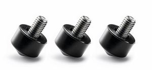 Gitzo pied en caoutchouc 25mm, 3x