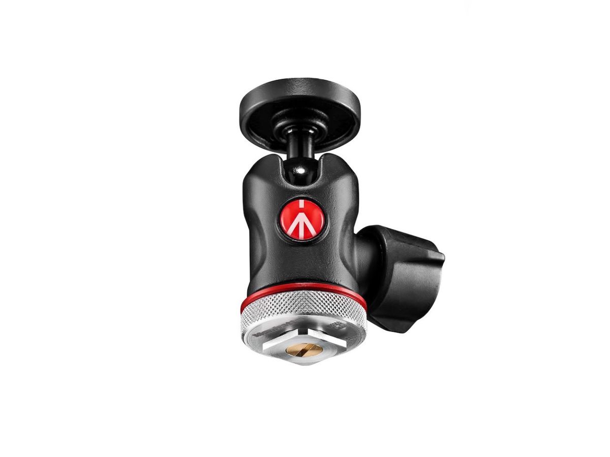 Manfrotto Micro Kugelkopf Blitzschuh 4Kg