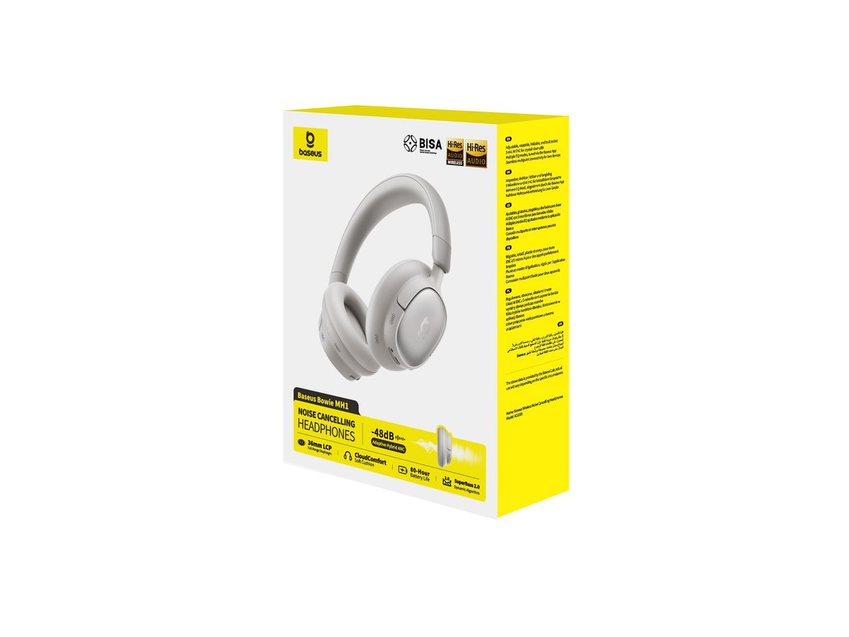 Baseus Bowie MH1 Wirel ANC Headphones Gr