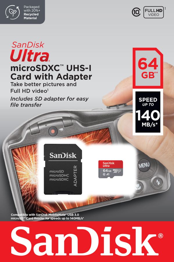 SanDisk Ultra SDHC 120MB/s 32GB Imaging