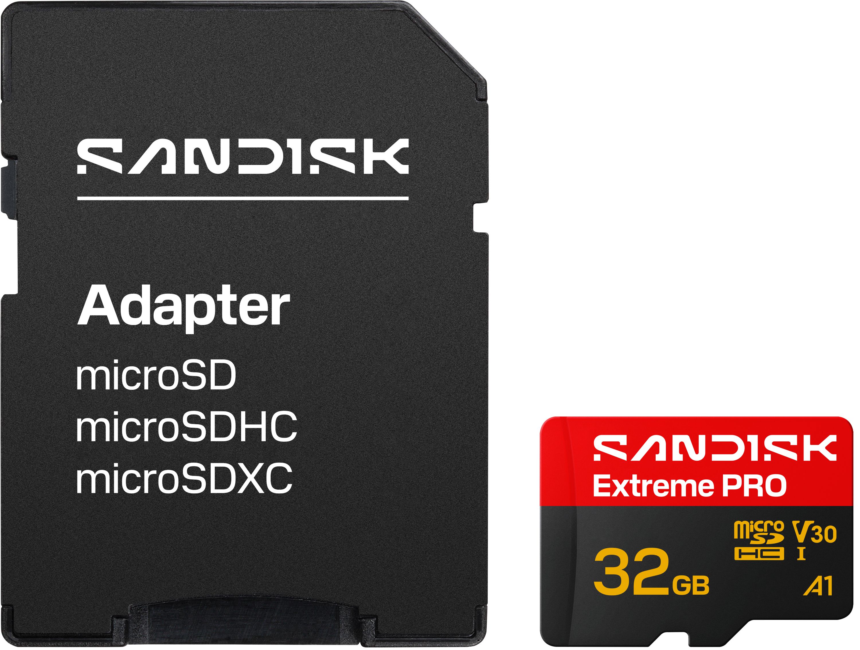 SANDISK Extreme PRO microSDHC 32GB
