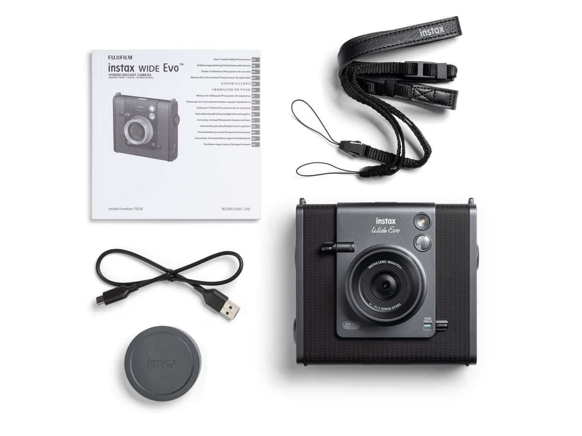 Fujifilm Instax Wide Evo Black