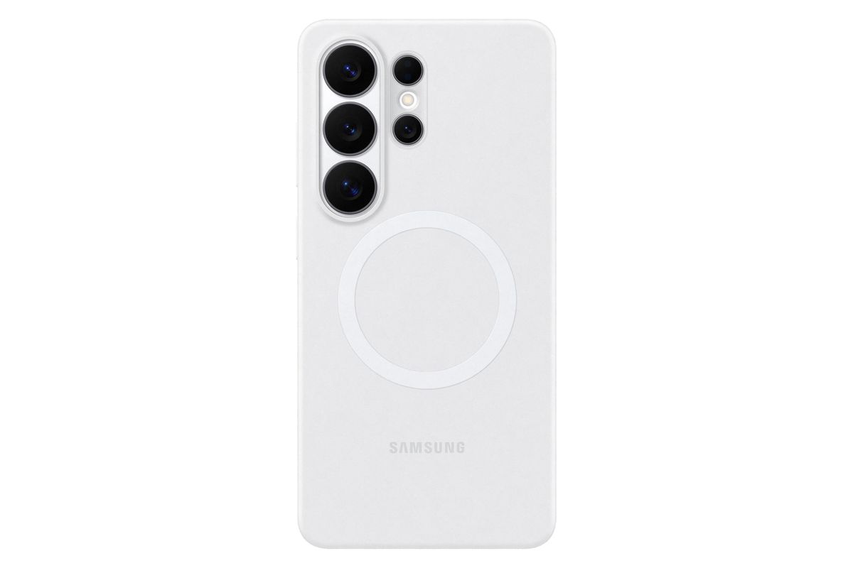 Samsung S26 Ultra Silicone Magnet White