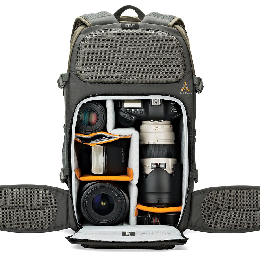 Lowepro Flipside Trek BP 450AW gris/vert