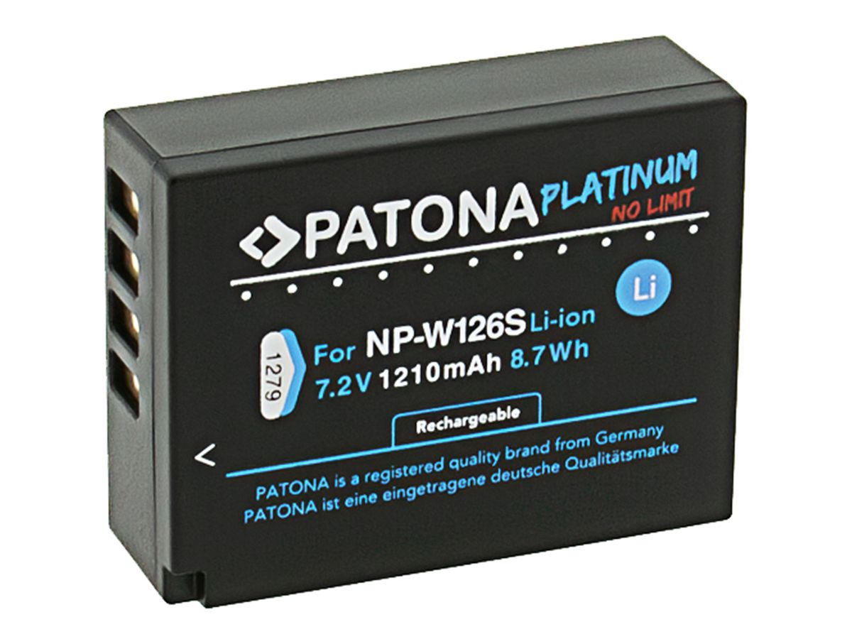 Patona Platinum Akku Fuji NP-W126S