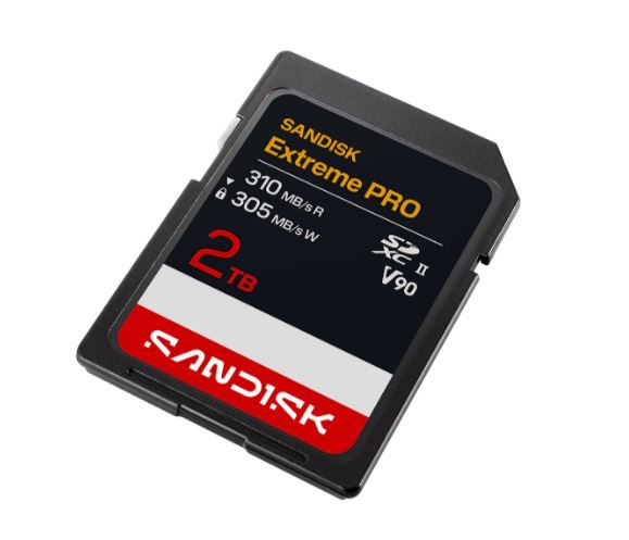 SANDISK Extreme PRO 310MB/s SDXC 2TB