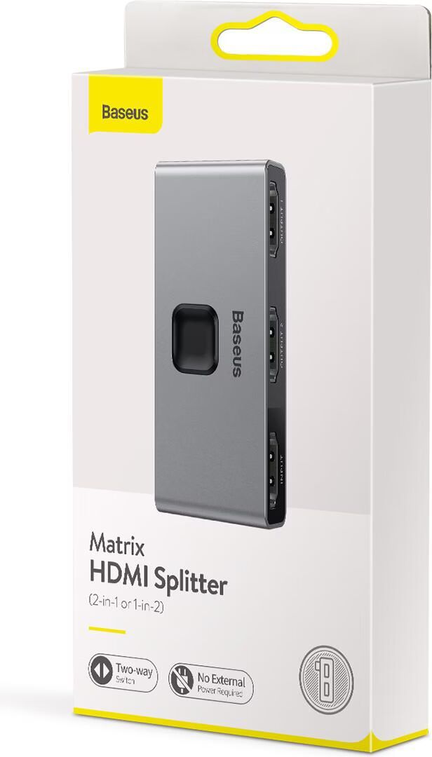 Baseus Matrix HDMI Switch 2-in-1
