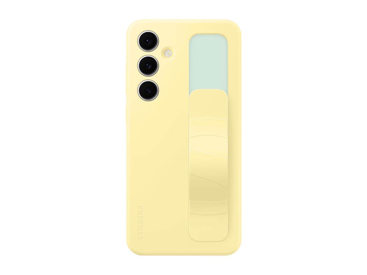 Samsung S24 FE Standing Grip Case Yellow