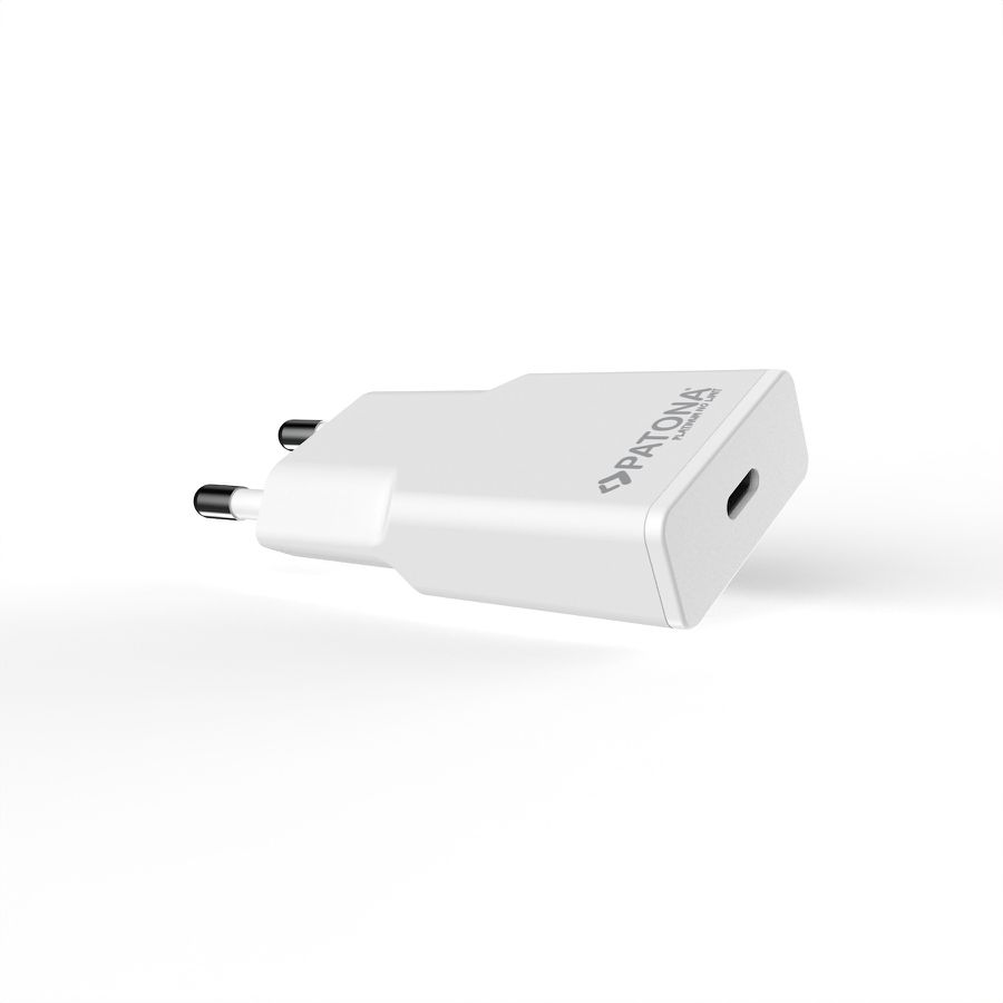 Patona GaN Flat PD 20W USB-C White