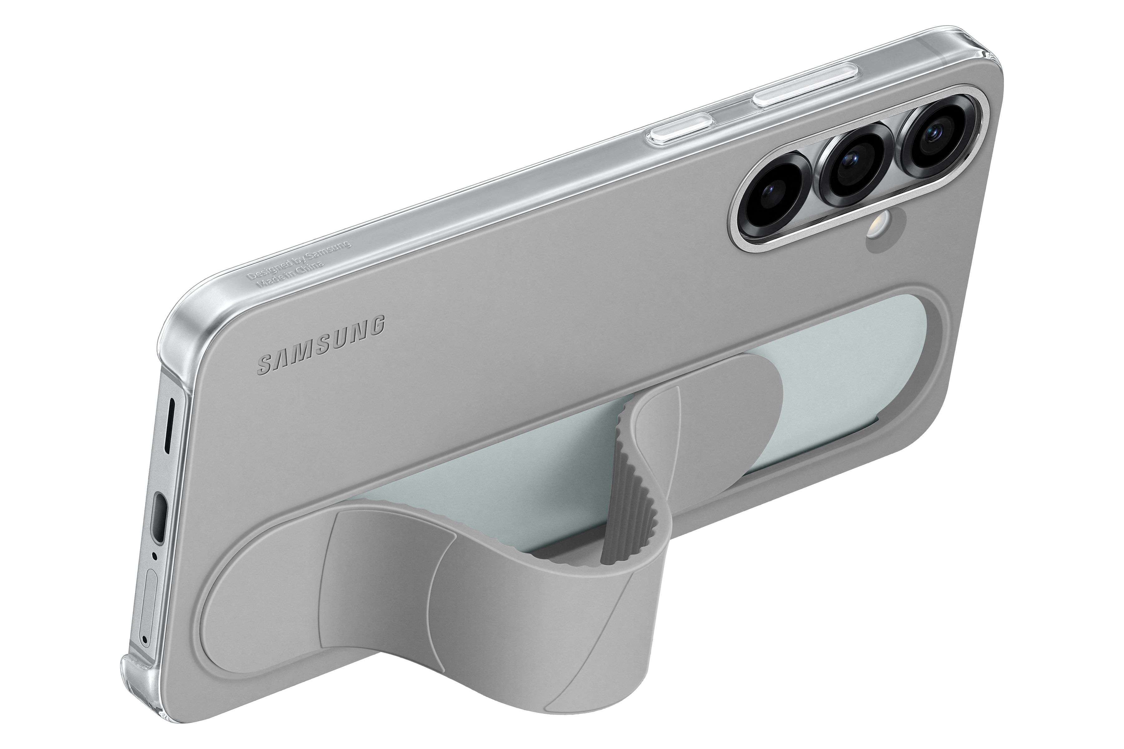 Samsung S25+ Standing Grip Case Gray