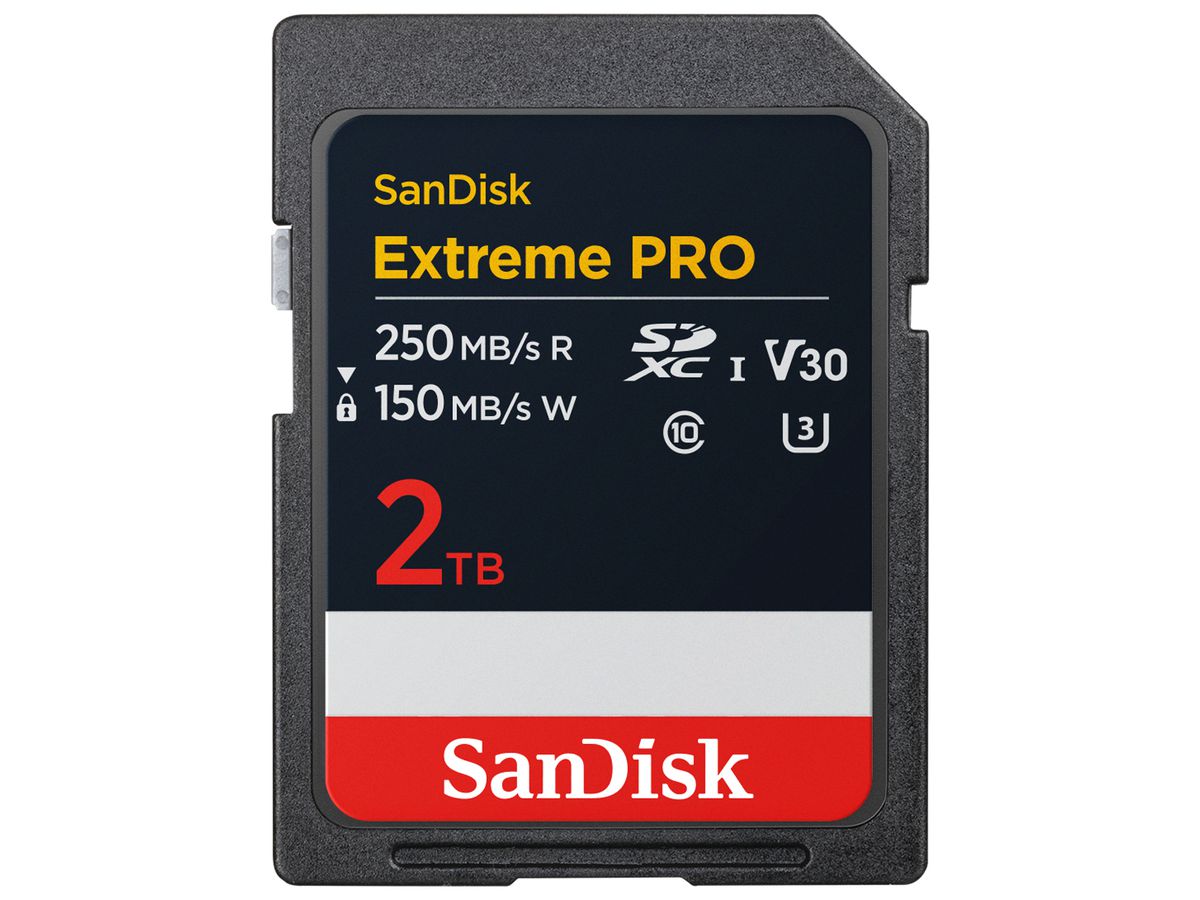 SanDisk Extreme Pro 200MB/s SDXC 2TB