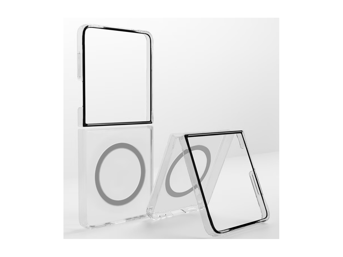 Samsung Flip 7 Clear Magnet Case