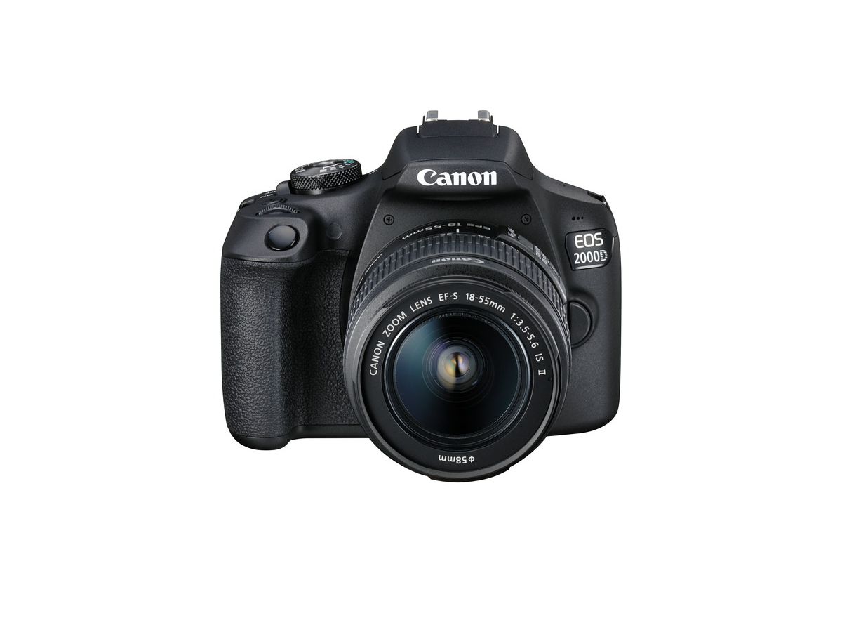 Canon EOS 2000D EF-S 18-55mm IS + EF 50m