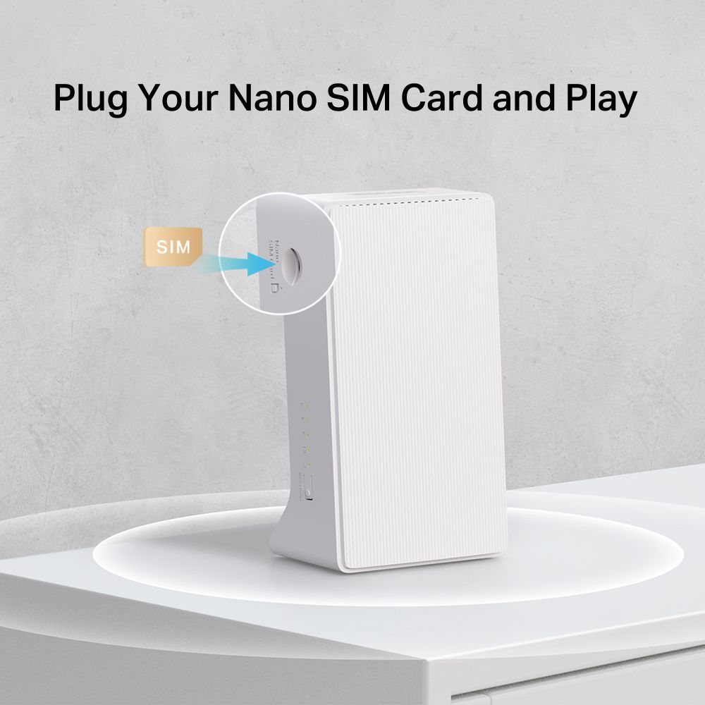 Mercusys AC1200 Wi-Fi 4G+ LTE Router