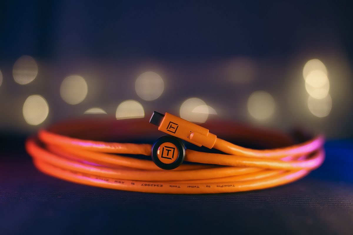 TetherPro USB-C to USB-C 4.6m Orange