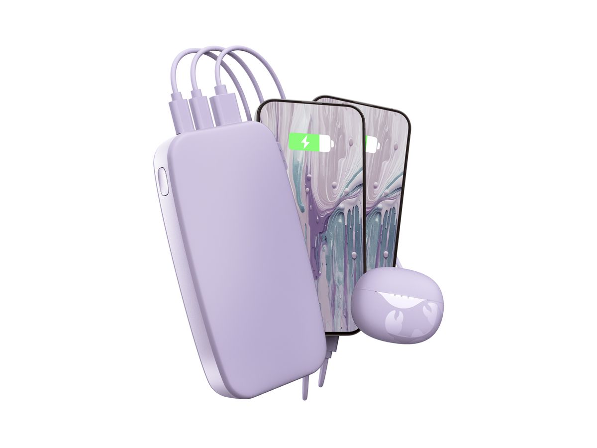 Fresh 'n Rebel Powerbank 24000 mAh Lilac