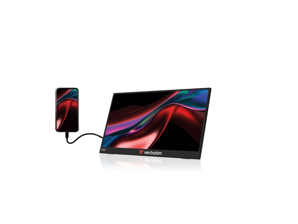 Verbatim Touchscreen Monitor 15.6" Light