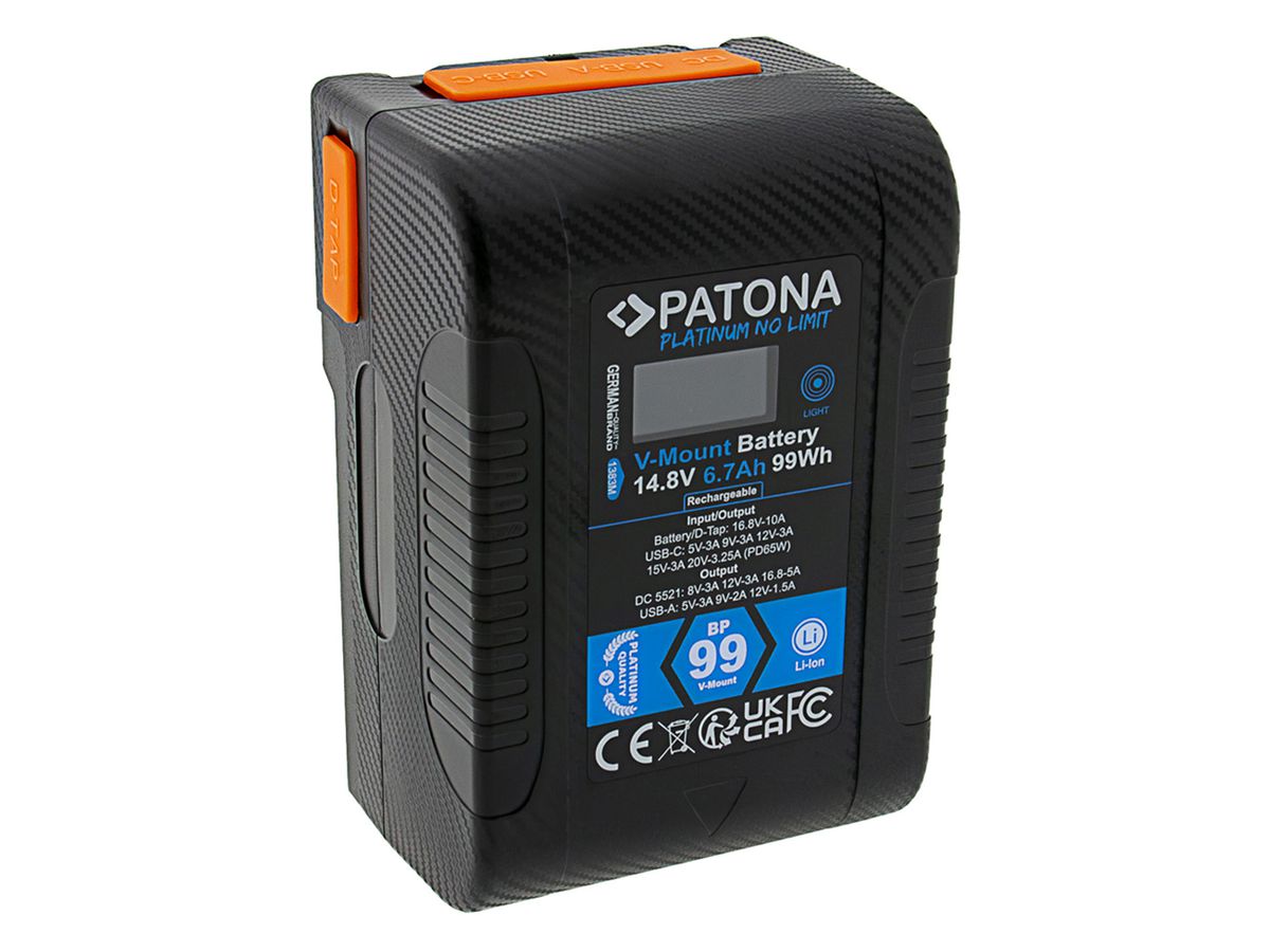 Patona Platinum V-Mount BP-99W