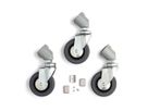 Manfrotto Wheel Set of 3 80mm w/o Brakes
