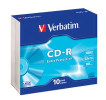 Verbatim CD-R Slim 700MB 52x 10 Pack