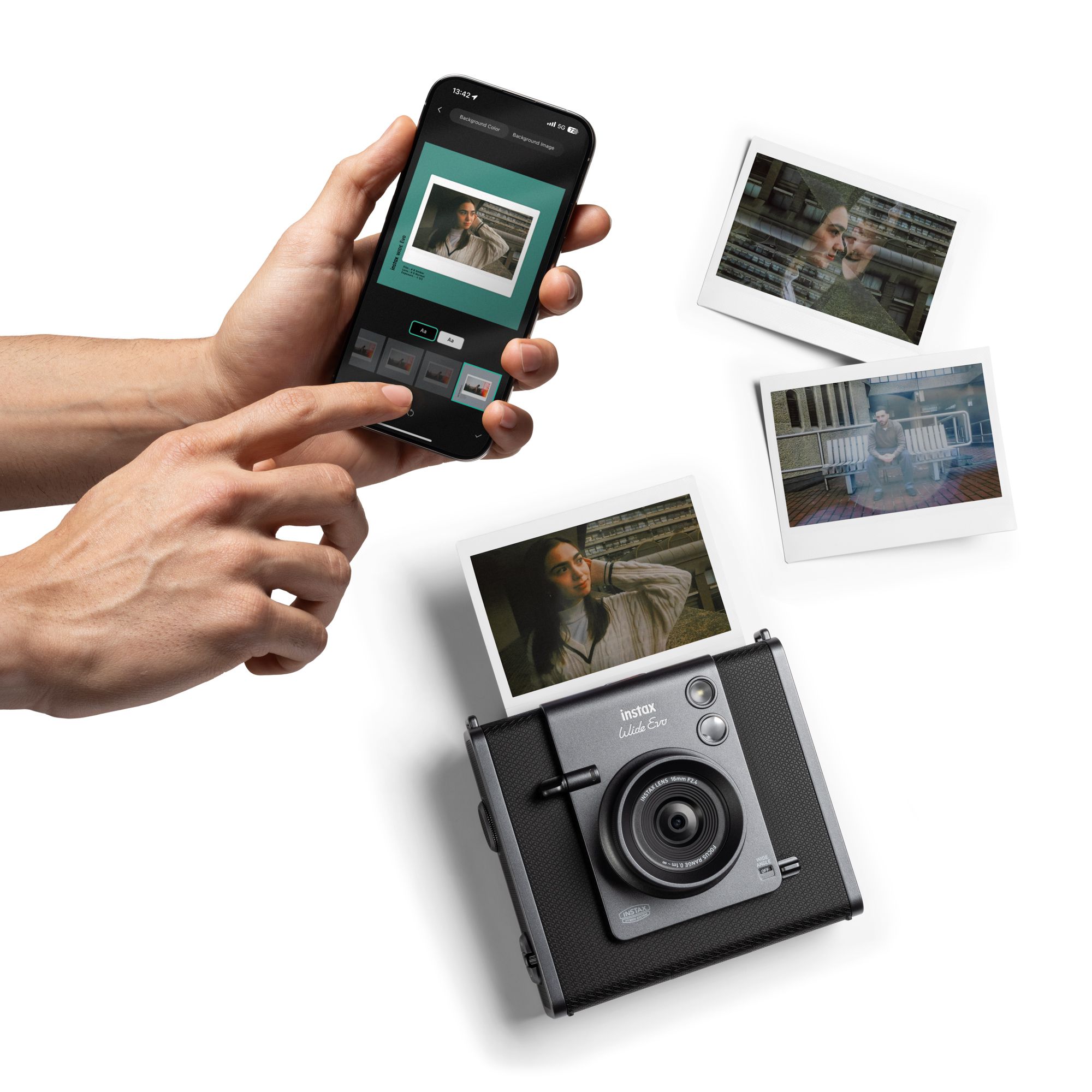 Fujifilm Instax Wide Evo Black