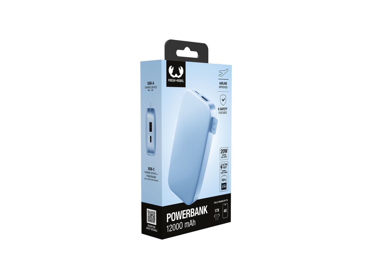 Fresh 'n Rebel Powerbank 12000 mAh Vivid