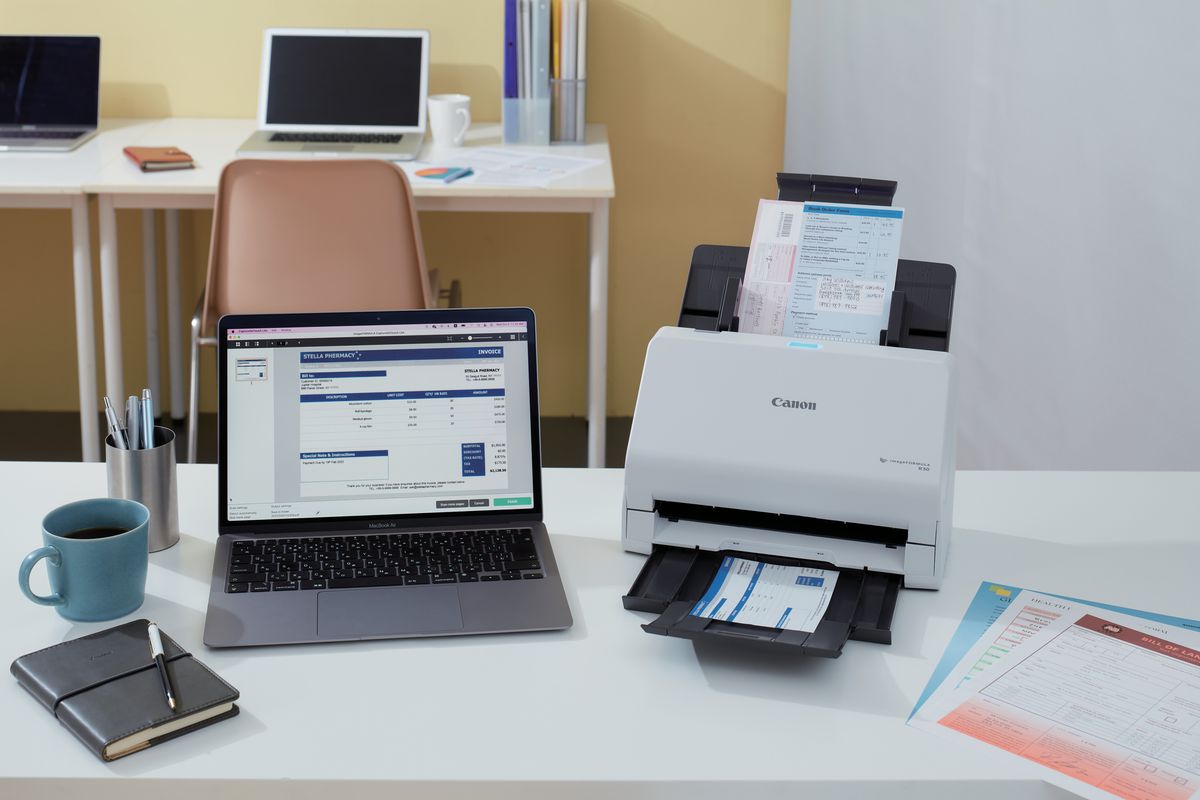 Canon ImageFORMULA R30 Document Scanner