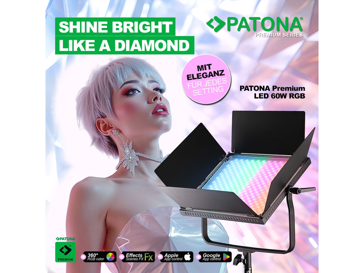 Patona Premium LED 60W RGB APP