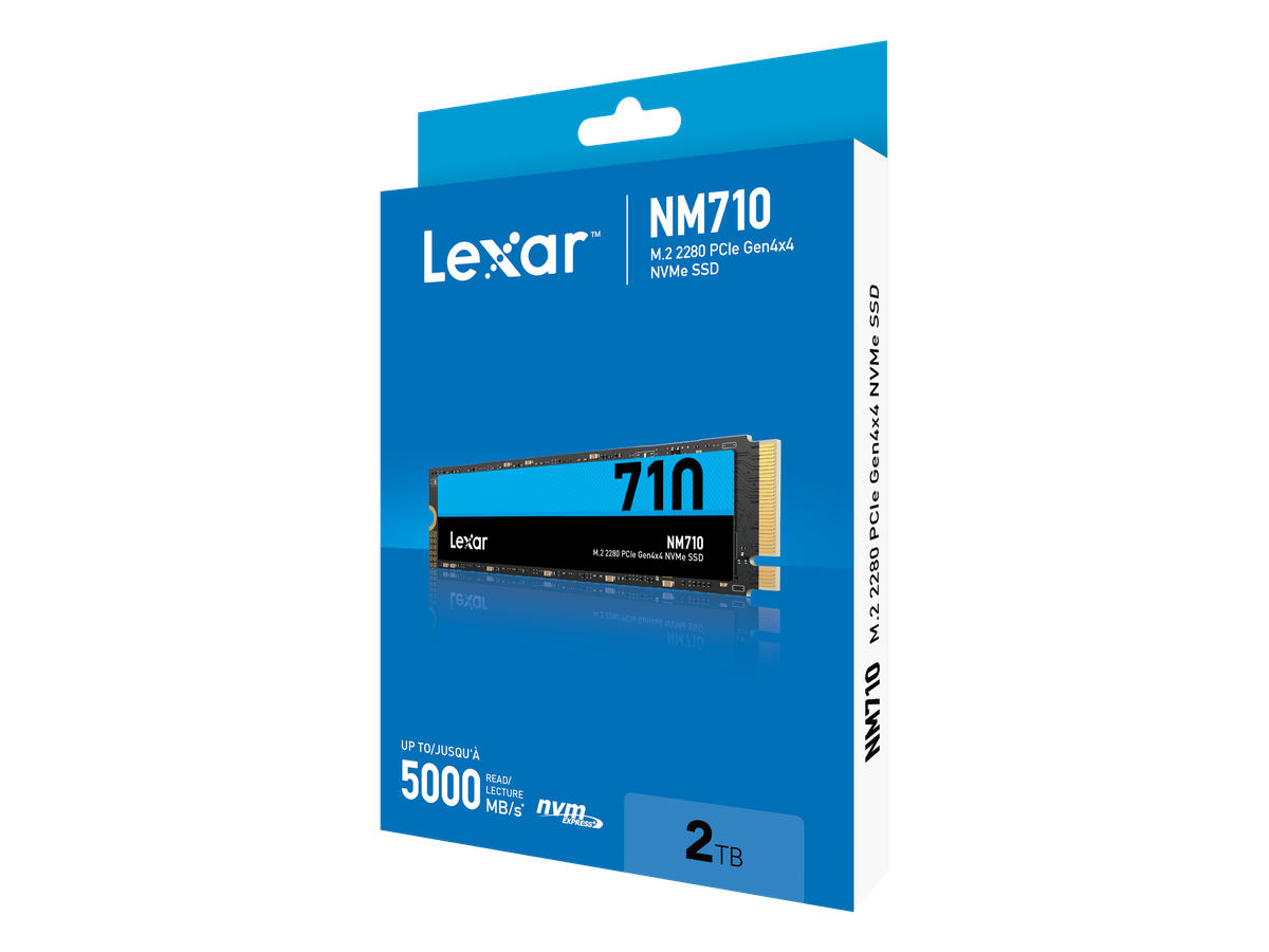 Lexar NM710 M.2 SSD 2TB Gen4x4
