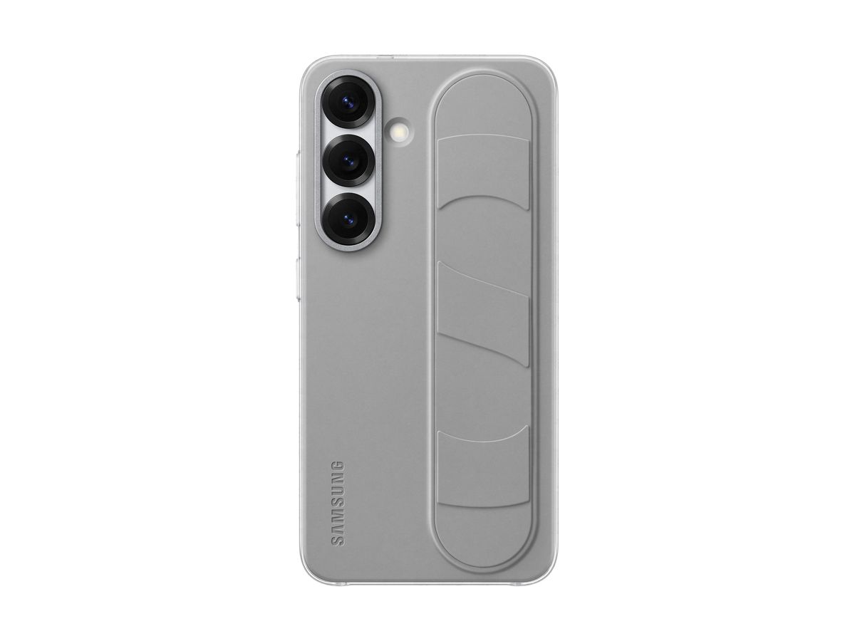 Samsung S25 Standing Grip Case Gray
