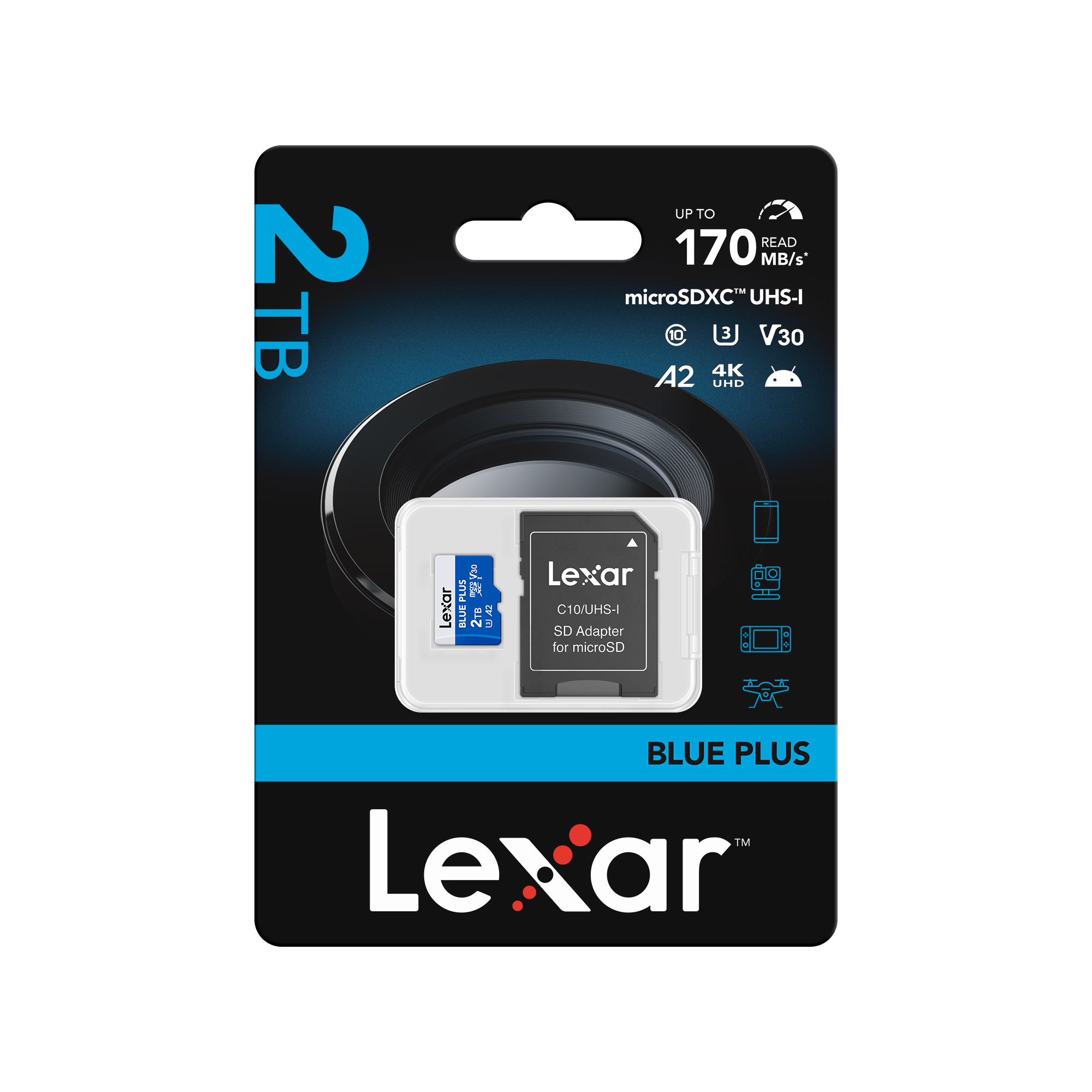 Lexar microSDXC 100MB/s Blue Plus 2TB