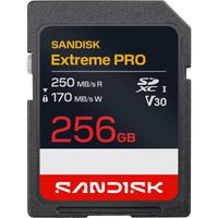 SANDISK Extreme PRO 250MB/s SDXC 256GB