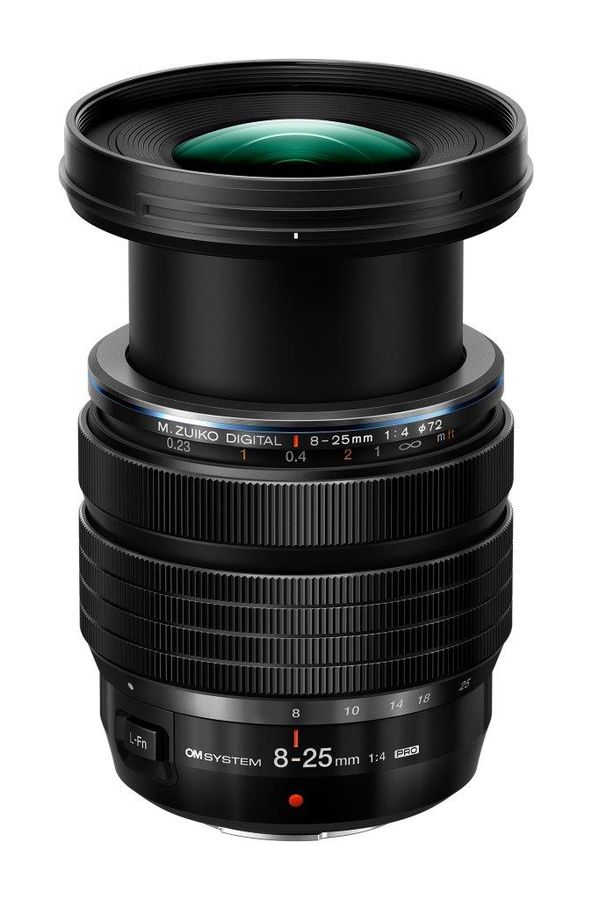 OM System m.Zuiko Digital 8-25mm F4 PRO