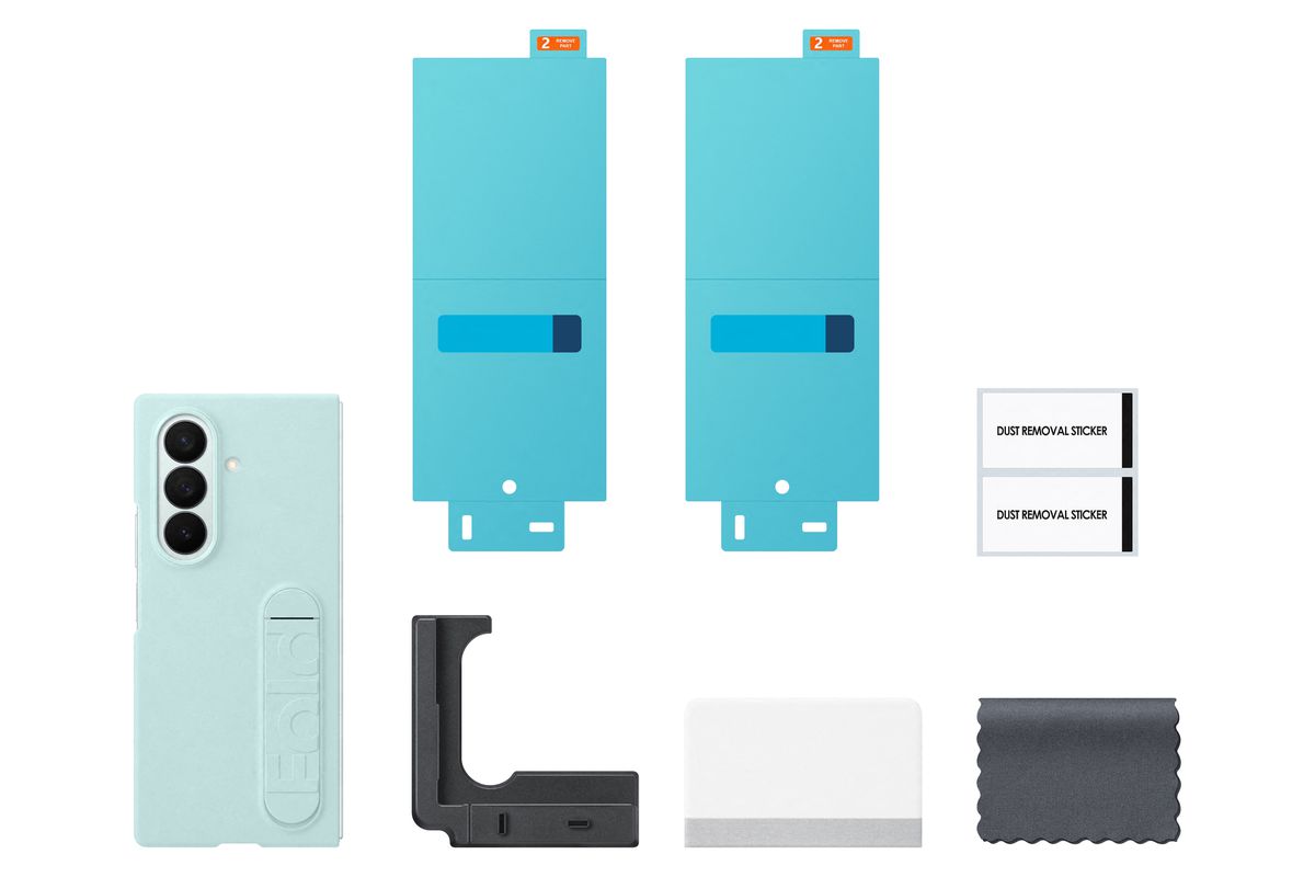 Samsung Fold 7 Silicone Case Mint