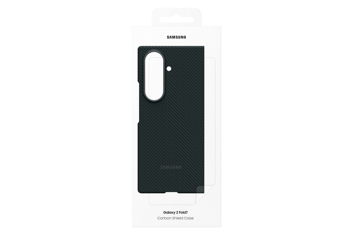 Samsung Fold 7 Carbon Shield Case Black