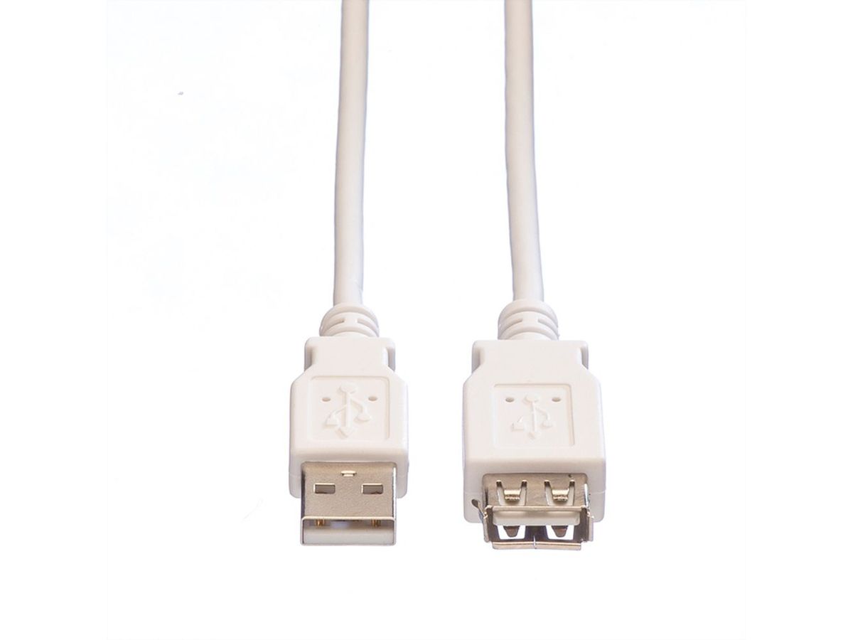 VALUE USB 2.0 Kabel, A-A, white (1.8m)