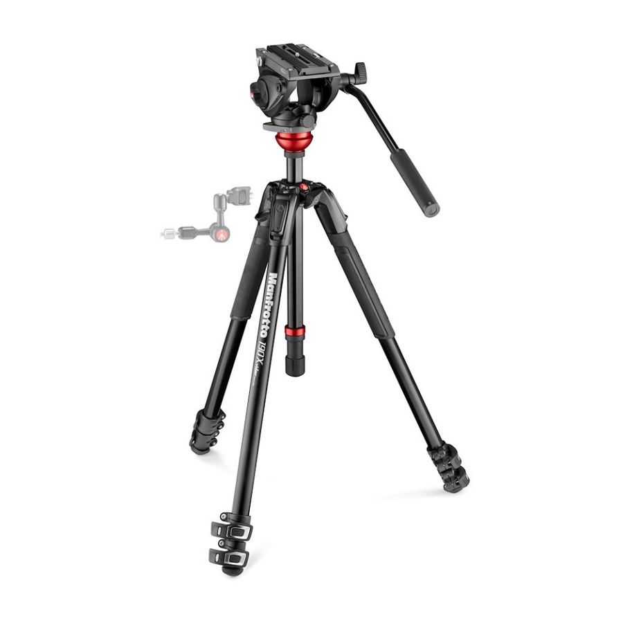 Manfrotto 500 Fluid Head w/190XV