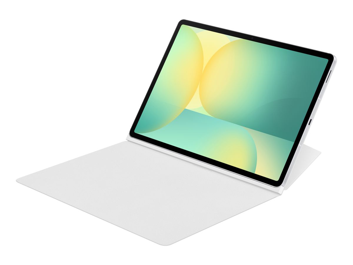 Samsung Tab S10FE+ Book Cover White