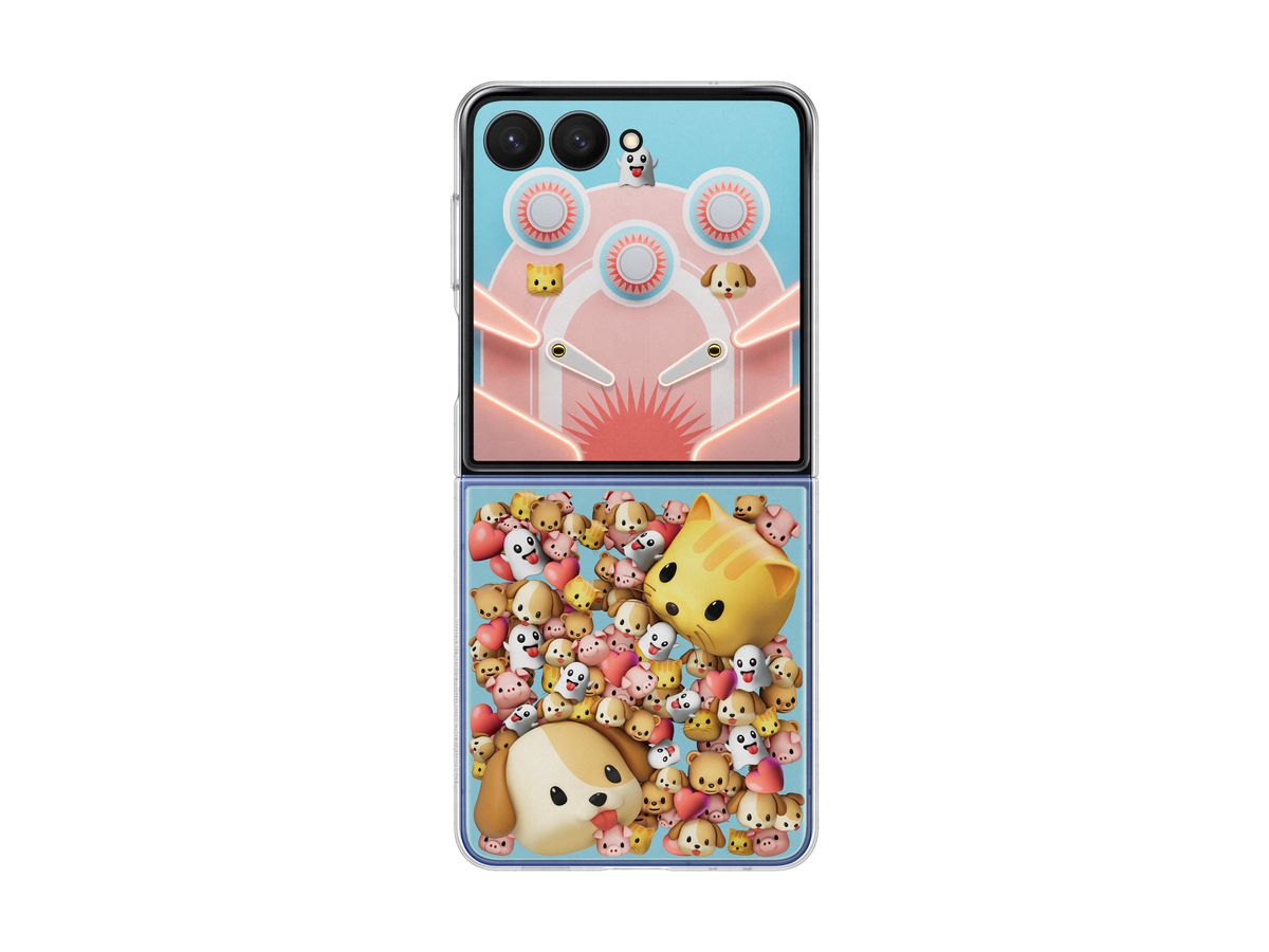 Samsung Flip 7 Flipsuit Case Transparent
