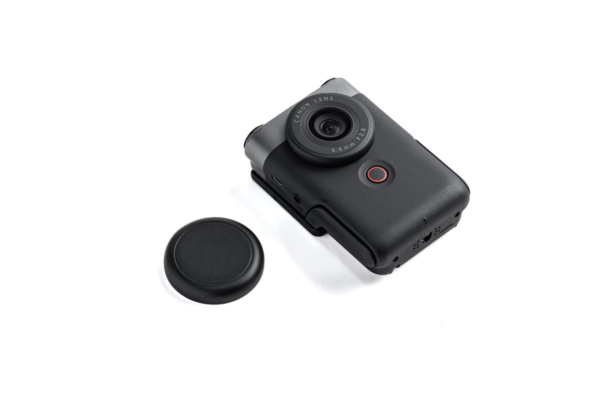 Canon Powershot V10 Vlogg-Kit Silber