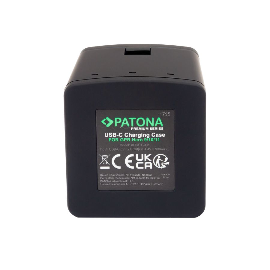 Patona 3-fach Ladebox GoPro Hero 11