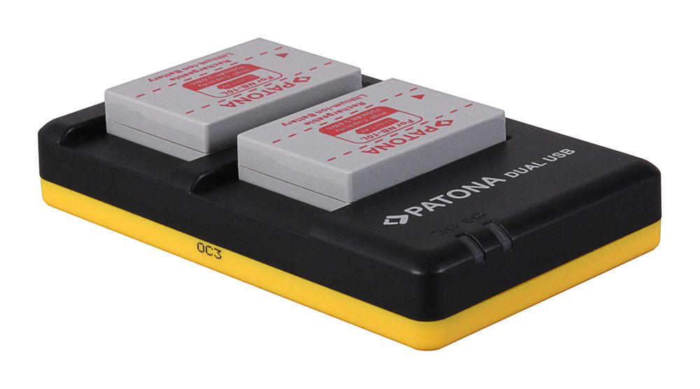 Patona Chargeur Dual USB NB-10L