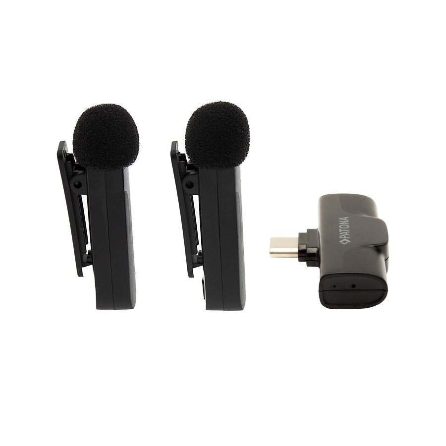 Patona Wireless 2 Lavalier USB-C Set