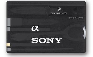 SonyAlpha Victorinox / SwissCardClassic