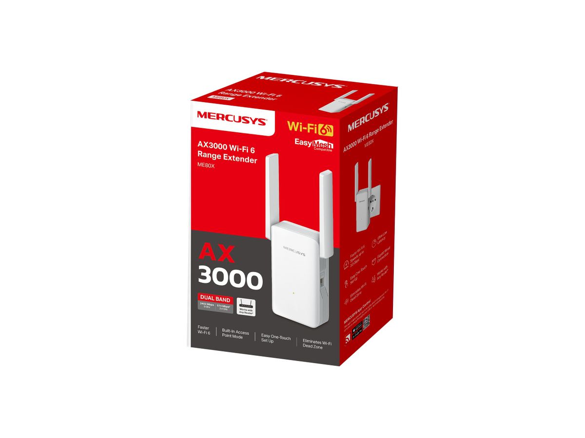 Mercusys AX3000 Wi-Fi Range Extender