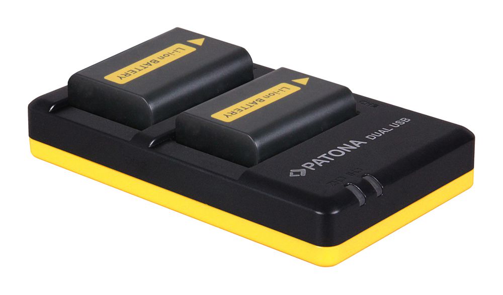 Patona Chargeur Dual USB NP-FW50
