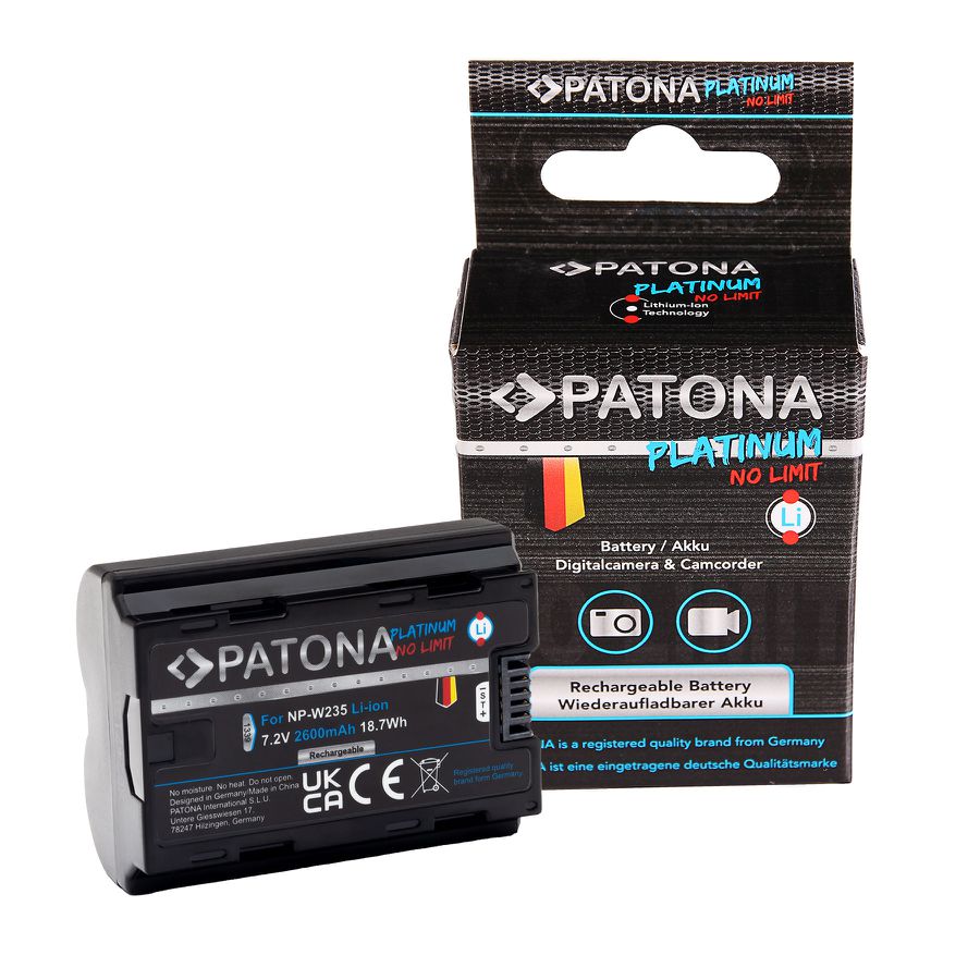 Patona LP-E6P Set Chargeur + 2 Batterie