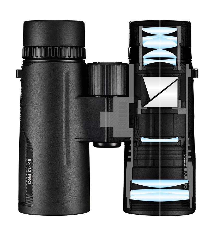 OM System 8x42 PRO avec étui